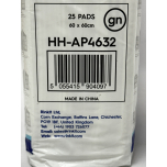Harbour Housewares Large Absorbent Pads 25 Pack 60 x 60cm