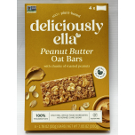 Deliciously Ella Peanut Butter Oat Bars – Gluten Free & Vegan – 4 x 50g