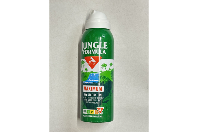 Jungle Formula Maximum Strength Insect Repellent Aerosol Spray 125ml Missing Lid