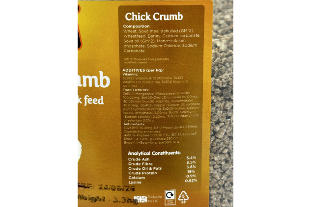 Extra Select Chick Crumb Complete Chick Feed 5L
