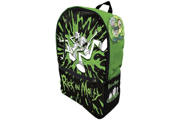 Rick and Morty Acid Vat Design Backpack Green 30 x 40 x 12cm