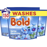 Bold Spring Awakening PODS Laundry Detergent Capsules 3 x 50 Washes | 150 Washes Total | Built-In Lenor Softener