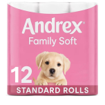 Andrex Gentle Clean Toilet Roll 12 Rolls