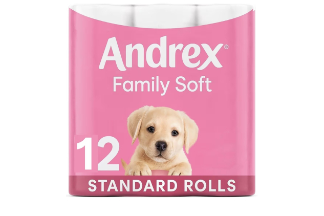 Andrex Gentle Clean Toilet Roll 12 Rolls