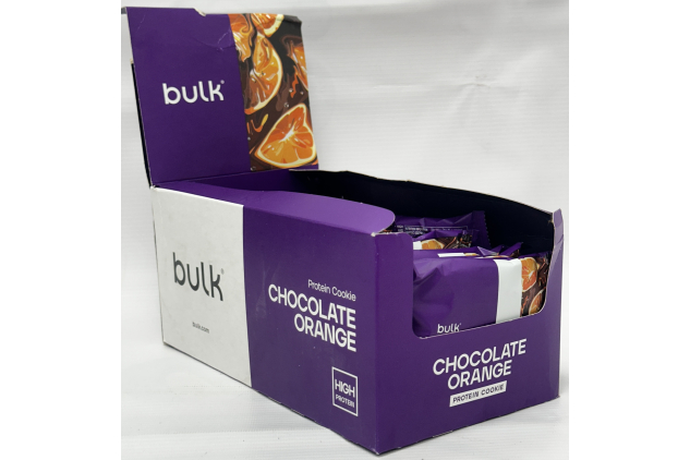 Bulk Chocolate Orange High Protein Cookies 12 x 75g