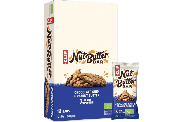 CLIF Nut Butter Chocolate Chip Peanut Butter Bars 12 x 50g