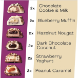 MaxiNutrition Creamy Core Variety Protein Bars 12 x 45g