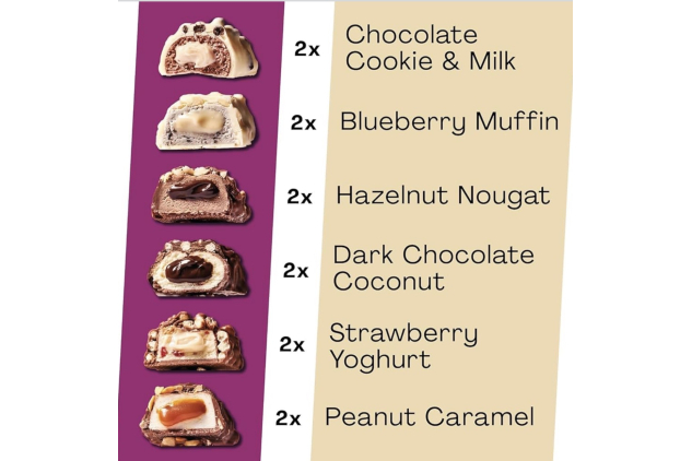 MaxiNutrition Creamy Core Variety Protein Bars 12 x 45g