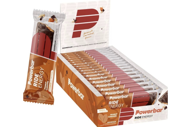 Powerbar Ride Energy Peanut Caramel Bars 18 x 55g