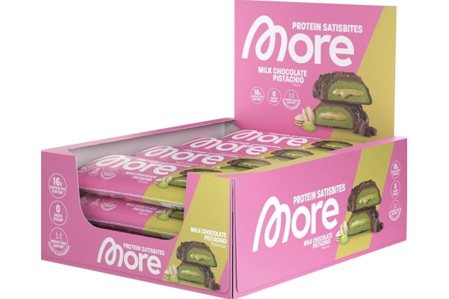 MORE Protein Satisbites Pistachio 12 x 2 x 25g