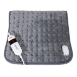 Russell Hobbs Electric Heating Pad for Pain Relief with Automatic Switch Off, Quick Heat Up, 3 Heat Settings Grey 47cm x 36cm, RHHPS1001