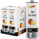 CELSIUS Mango Lemonade Energy Drink 4 x 355ml