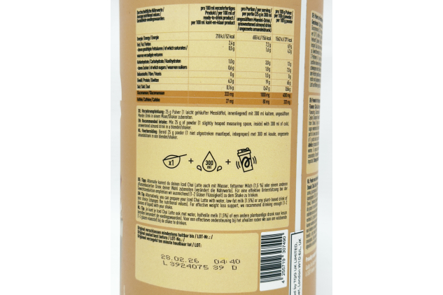 MORE Protein Iced Chai Latte Powder 500g