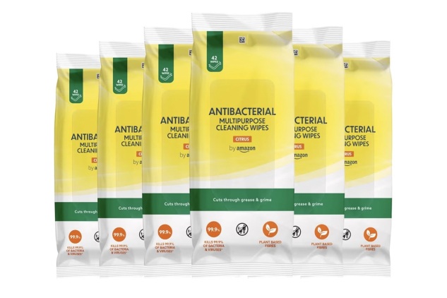 by Amazon Multipurpose Cleaning Wipes Citrus 252 wipes 42 count (Pack of 6)