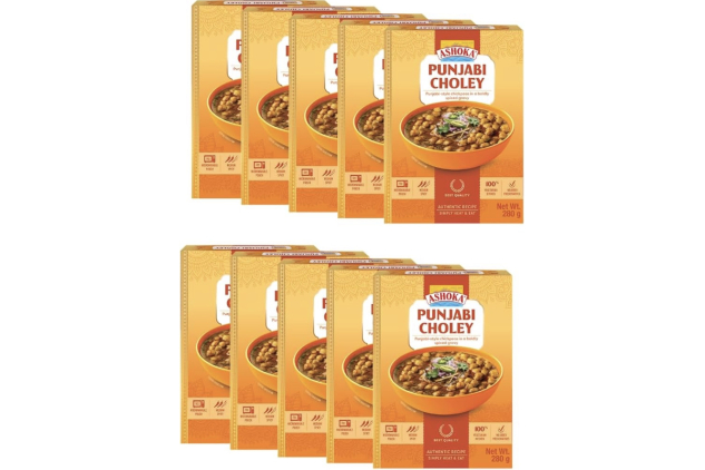 Ashoka Punjabi Choley Chickpea Curry 10 x 280g