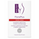Multi-Gyn FloraPlus Treats Symptoms of Thrush, Burning itching and Irritation 5 Single dose Tubes