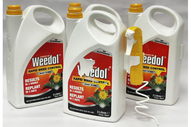 Weedol Rapid Weedkiller Ready To Use 4 x 3L