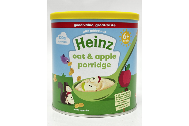 Heinz Oat & Apple Baby Porridge 220g