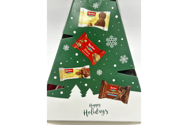 Loacker Christmas Tree Gift Box 138g