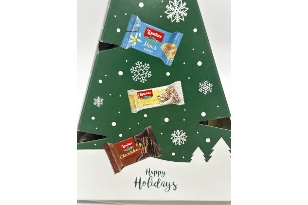 Loacker Christmas Tree Gift Box 138g