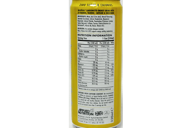 Applied Nutrition Body Fuel Lemonade 10 x 330ml