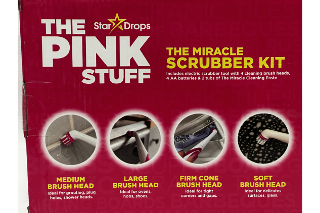 The Pink Stuff Miracle Scrubber Kit | Outer box Packaging Damage