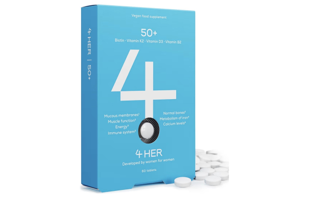 Multi Vitamins for Women Over 50 Vegan Tablets, 60pcs Multi Vitamins and Minerals Supplements