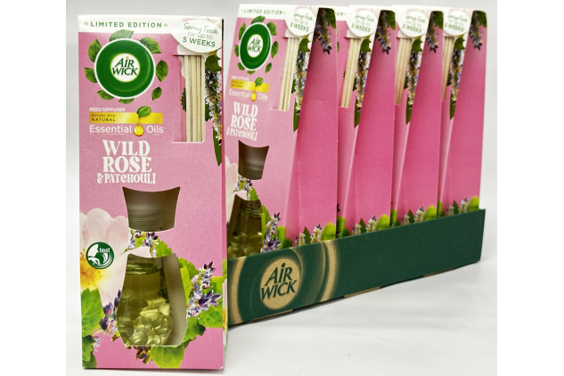 Air Wick Wild Rose & Patchouli Reed Diffusers 5 Pack