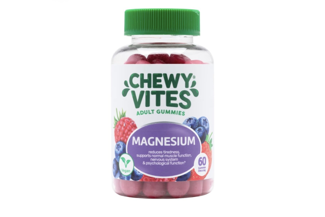 Chewy Vites Adult Gummies Magnesium Citrate 736mg 60 Vitamin Gummies Berries Flavour