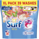 Surf Deep Sea 3 in 1 Laundry Detergent Capsules 39 Washes