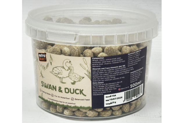 Extra Select Swan & Duck Food Pellets 500ml