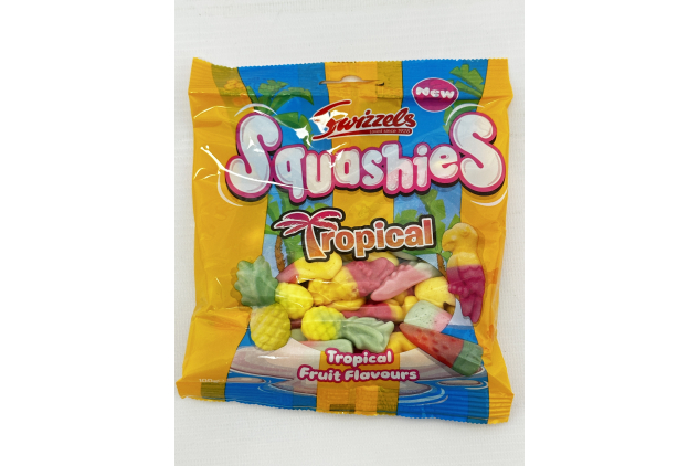 Swizzels Squashies Tropical Sweets 100g