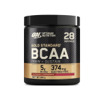Optimum Nutrition Gold Standard BCAA Train + Sustain, Amino Acids Pre Workout Powder Raspberry & Pomegranate Flavour 266g