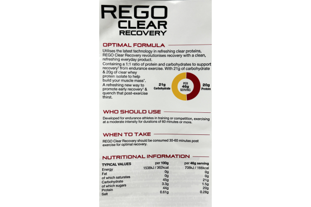 SiS REGO Clear Recovery Peach 1.38kg
