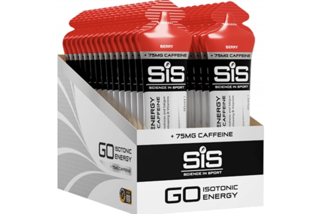 SiS GO Energy + Caffeine Gels Berry 30 x 60ml