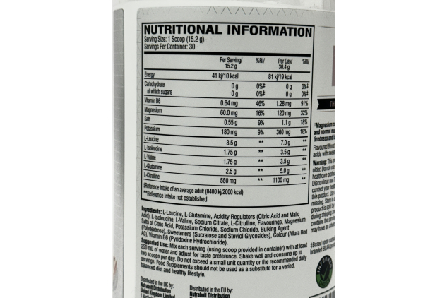 XTEND Original BCAA Italian Blood Orange 456g