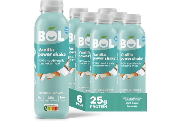 BOL Vanilla Power Shake 6 x 410ml