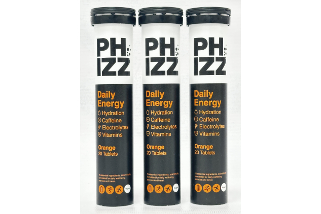 Phizz Daily Energy Orange Tablets 3 x 20