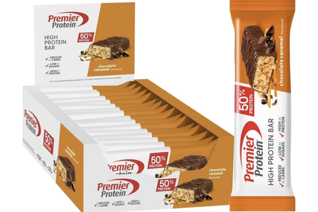 Premier Protein Chocolate Caramel Bars 16 x 40g