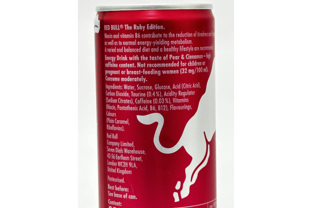 Red Bull Ruby Edition Spiced Pear Energy Drink 250ml
