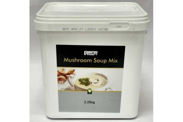 Country Range Mushroom Soup Mix 2.25kg Catering Tub
