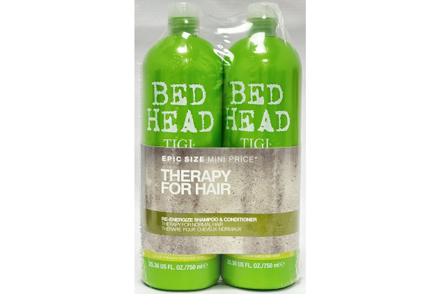 Bed Head by TIGI Urban Antidotes Re-Energise Shampoo & Conditioner Duo 2 x 750ml