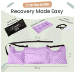 Post Mastectomy Pillow Post Surgery Pillow for Car, Breast Reduction Augmentation Heart Patients