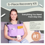 Post Mastectomy Pillow Post Surgery Pillow for Car, Breast Reduction Augmentation Heart Patients