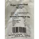 Minton & Donello Bulgar Cracked Wheat 1kg | Wholegrain Bulgur Wheat for Salads & Cooking