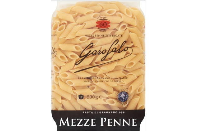Garofalo Mezze Penne Rigate Dry Pasta 500g | Italian Pasta di Gragnano IGP