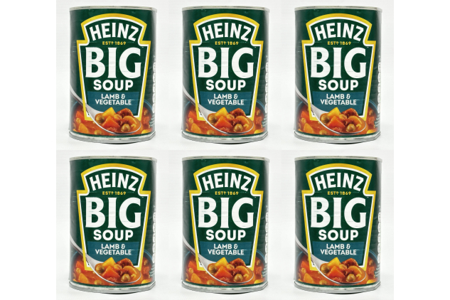 Heinz Big Soup Lamb & Vegetable Soup 6 x 400g