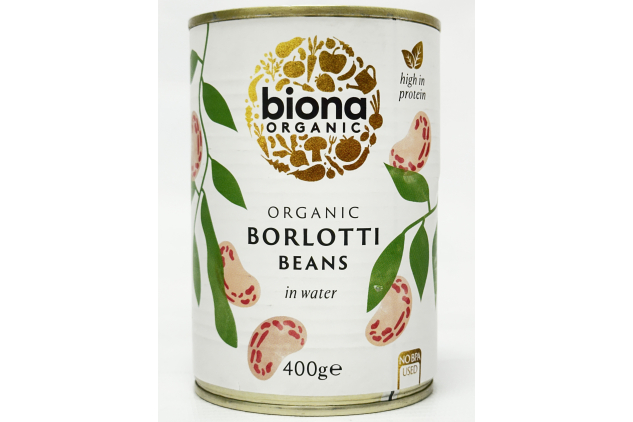 Biona Organic Borlotti Beans in Water 400g