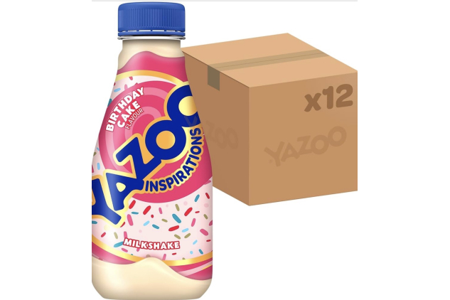 YAZOO Inspirations Birthday Cake Flavour Milkshake 12 x 300ml
