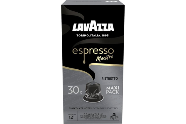 Lavazza Espresso Maestro Ristretto Nespresso Compatible Capsules 8 x 30
